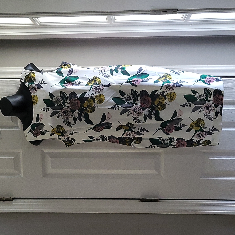 H&M women's dress multicolor floral size 12